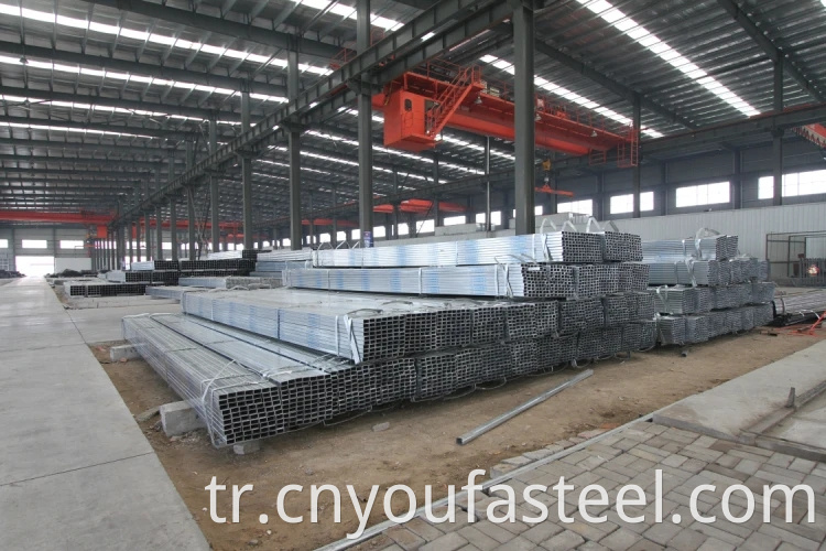 Galvanized square tube